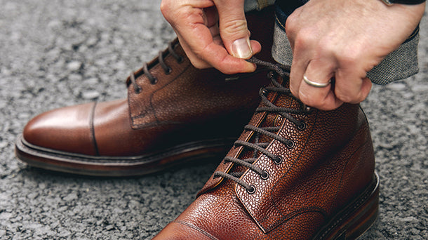 Featuring Roehampton Oxblood Grain